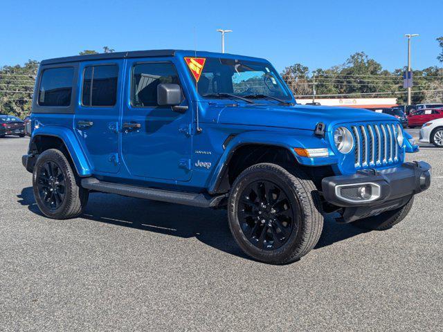 used 2021 Jeep Wrangler Unlimited car, priced at $30,697