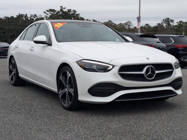 used 2023 Mercedes-Benz C-Class car, priced at $35,263