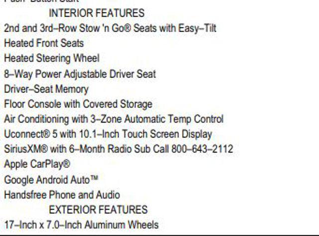 used 2023 Chrysler Pacifica car, priced at $20,920