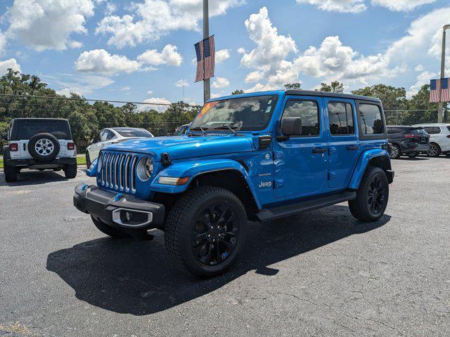 used 2022 Jeep Wrangler Unlimited 4xe car, priced at $32,204
