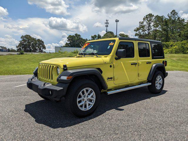 used 2023 Jeep Wrangler car, priced at $29,300