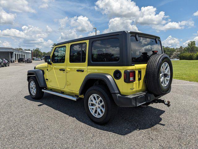 used 2023 Jeep Wrangler car, priced at $29,300