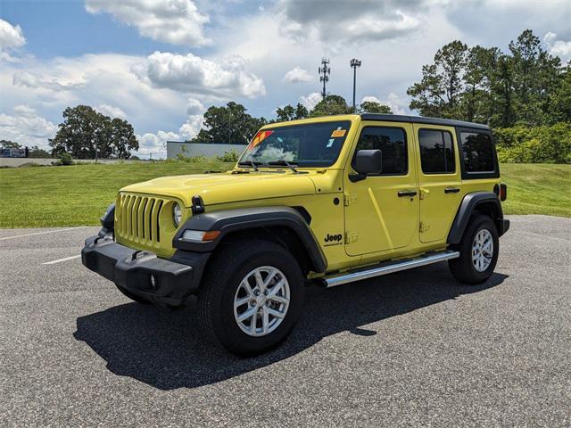 used 2023 Jeep Wrangler car, priced at $29,000