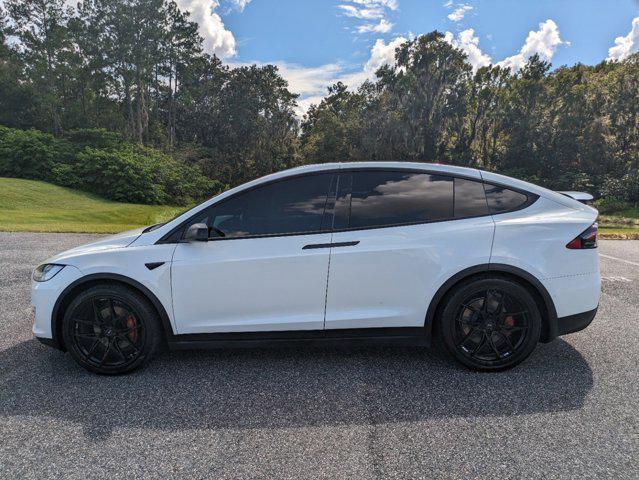 used 2021 Tesla Model X car, priced at $35,869