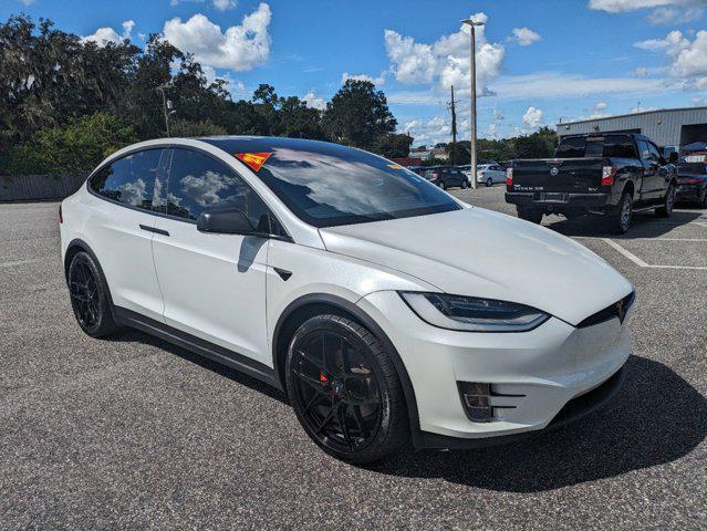 used 2021 Tesla Model X car, priced at $35,869