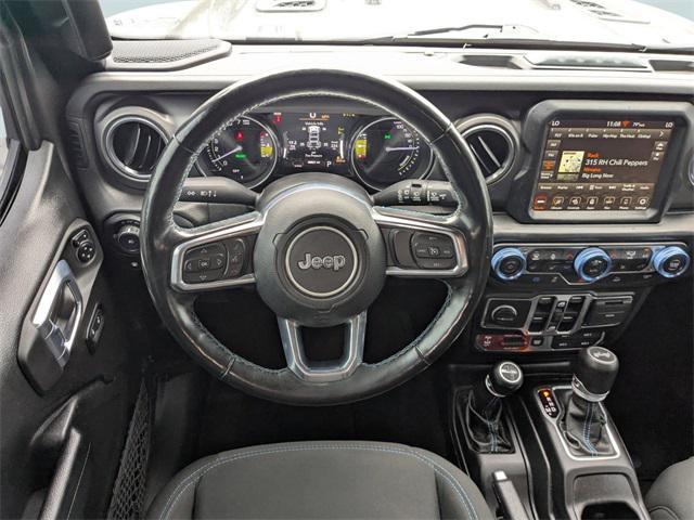 used 2021 Jeep Wrangler Unlimited 4xe car, priced at $29,000