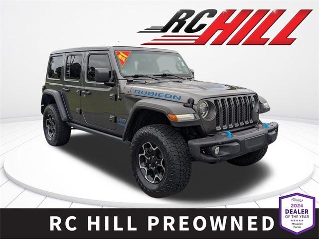 used 2021 Jeep Wrangler Unlimited 4xe car, priced at $29,000