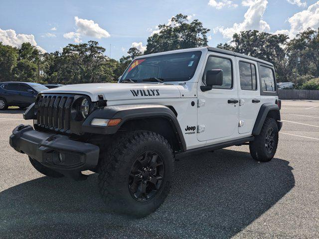 used 2021 Jeep Wrangler car, priced at $26,892