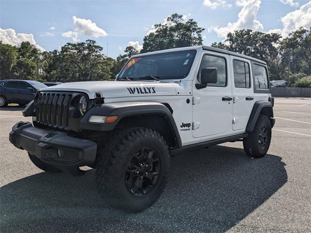 used 2021 Jeep Wrangler car, priced at $27,000