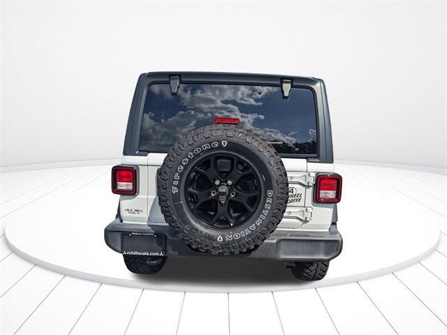 used 2021 Jeep Wrangler car, priced at $26,500