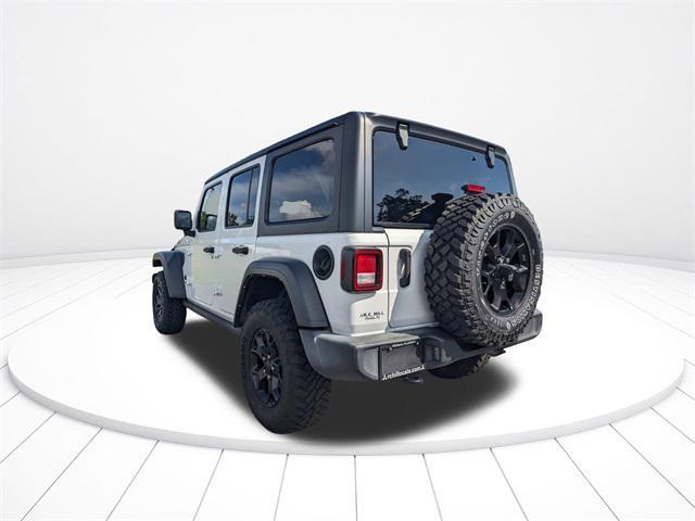 used 2021 Jeep Wrangler car, priced at $26,500