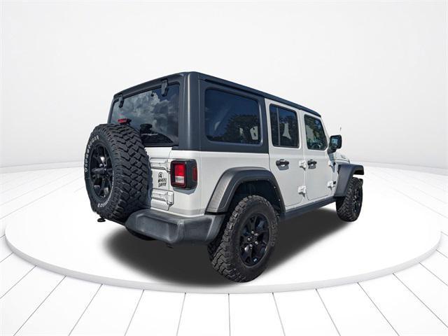 used 2021 Jeep Wrangler car, priced at $26,500