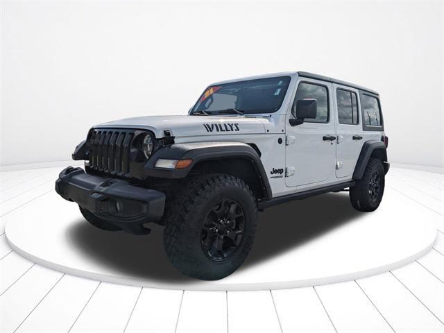 used 2021 Jeep Wrangler car, priced at $26,500