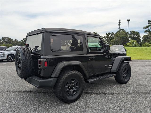 used 2021 Jeep Wrangler car, priced at $26,000