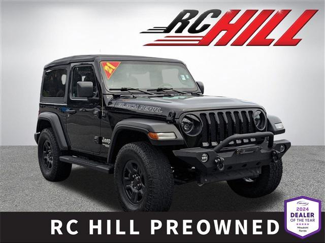 used 2021 Jeep Wrangler car, priced at $26,500