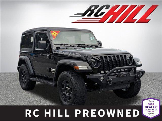used 2021 Jeep Wrangler car, priced at $26,799