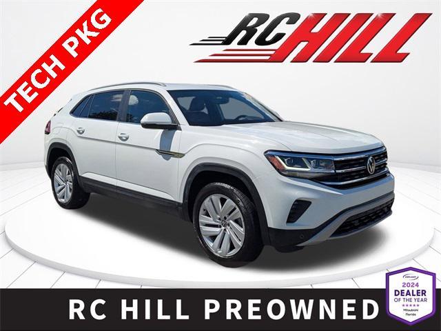 used 2021 Volkswagen Atlas Cross Sport car, priced at $21,000