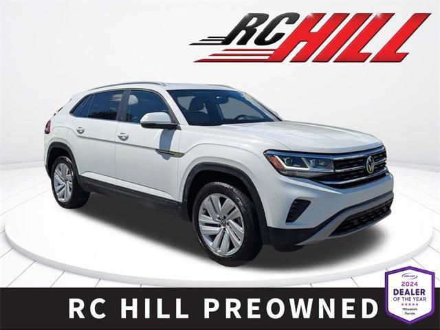 used 2021 Volkswagen Atlas Cross Sport car, priced at $21,800