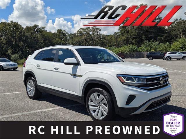 used 2021 Volkswagen Atlas Cross Sport car, priced at $21,800