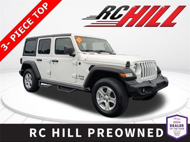 used 2020 Jeep Wrangler Unlimited car, priced at $21,300