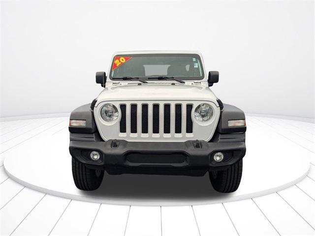used 2020 Jeep Wrangler Unlimited car, priced at $21,200