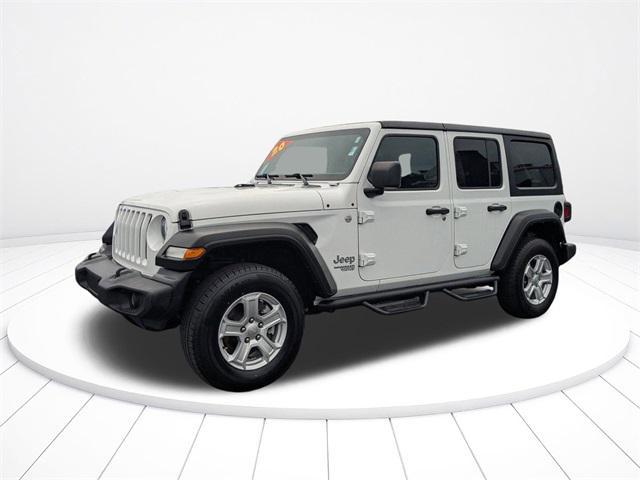 used 2020 Jeep Wrangler Unlimited car, priced at $21,200