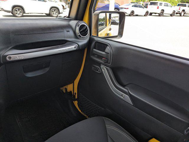 used 2015 Jeep Wrangler Unlimited car, priced at $17,504