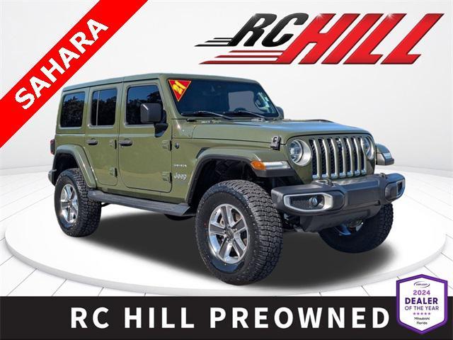 used 2021 Jeep Wrangler Unlimited car, priced at $31,800