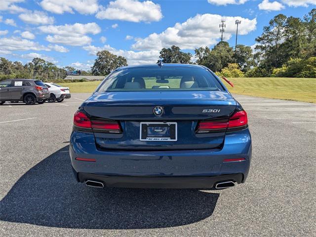 used 2023 BMW 530 car, priced at $34,300