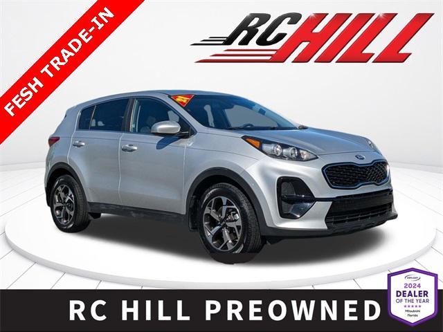 used 2021 Kia Sportage car, priced at $15,000