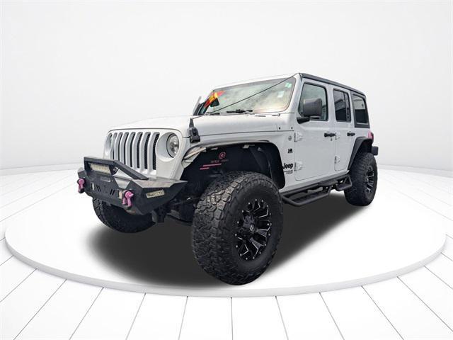 used 2021 Jeep Wrangler Unlimited car, priced at $28,400
