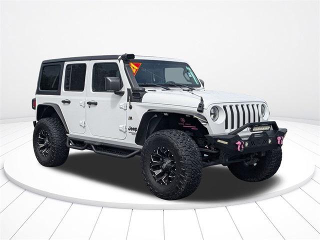used 2021 Jeep Wrangler Unlimited car, priced at $28,400