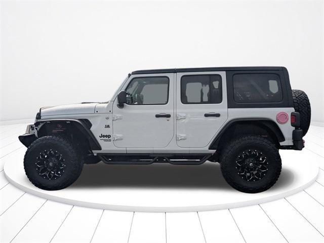 used 2021 Jeep Wrangler Unlimited car, priced at $28,400