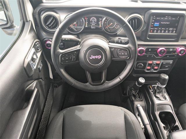 used 2021 Jeep Wrangler Unlimited car, priced at $28,400