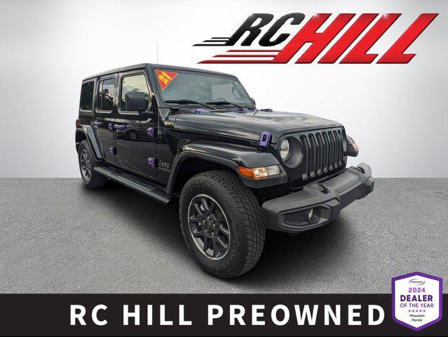 used 2021 Jeep Wrangler Unlimited car, priced at $28,322