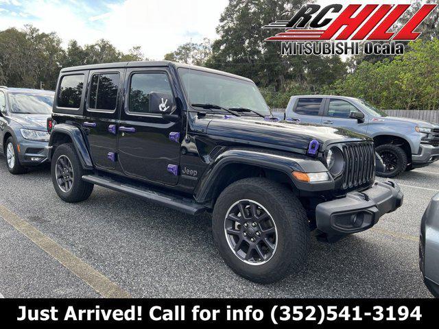 used 2021 Jeep Wrangler Unlimited car, priced at $28,942