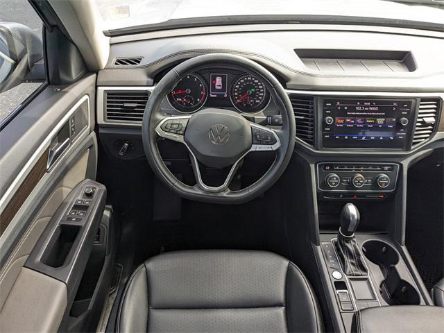 used 2021 Volkswagen Atlas car, priced at $16,300