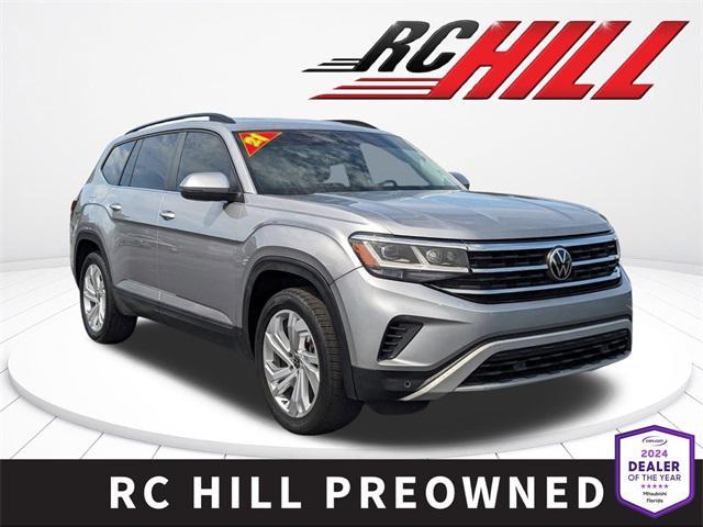 used 2021 Volkswagen Atlas car, priced at $15,500