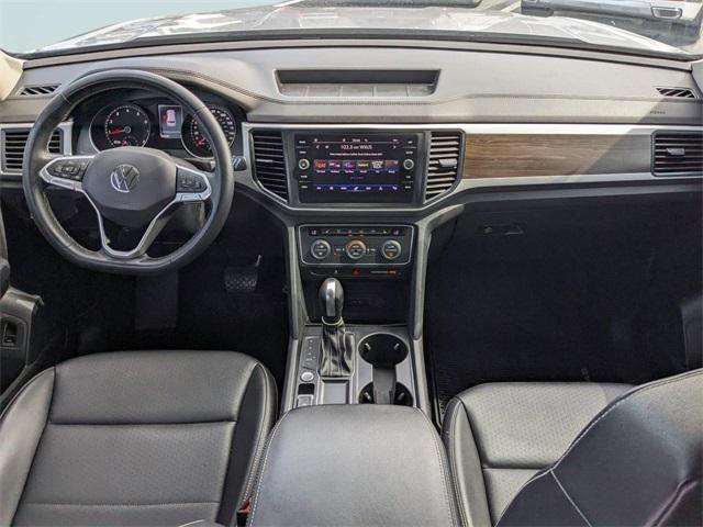 used 2021 Volkswagen Atlas car, priced at $14,600