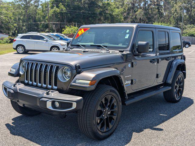 used 2021 Jeep Wrangler Unlimited 4xe car, priced at $27,510