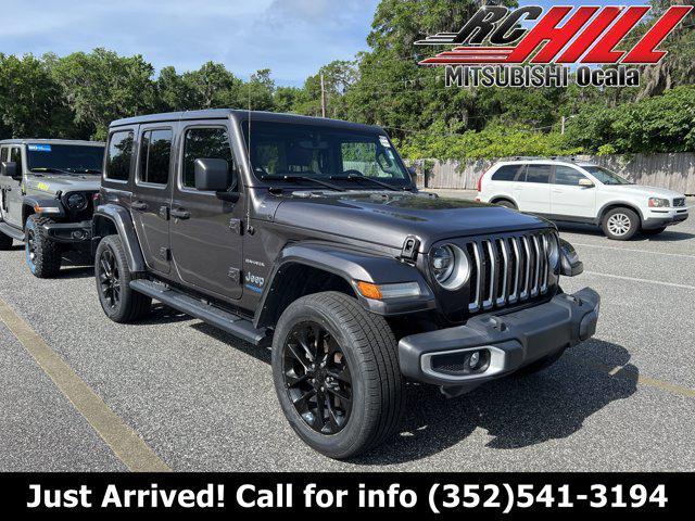 used 2021 Jeep Wrangler Unlimited 4xe car, priced at $28,201