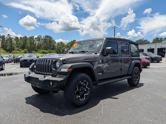 used 2021 Jeep Wrangler Unlimited car, priced at $28,565