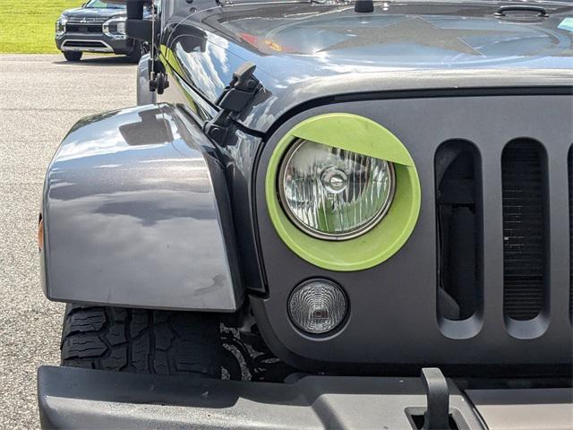used 2017 Jeep Wrangler Unlimited car, priced at $15,300