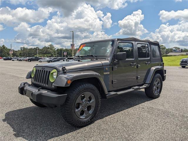 used 2017 Jeep Wrangler Unlimited car, priced at $15,300