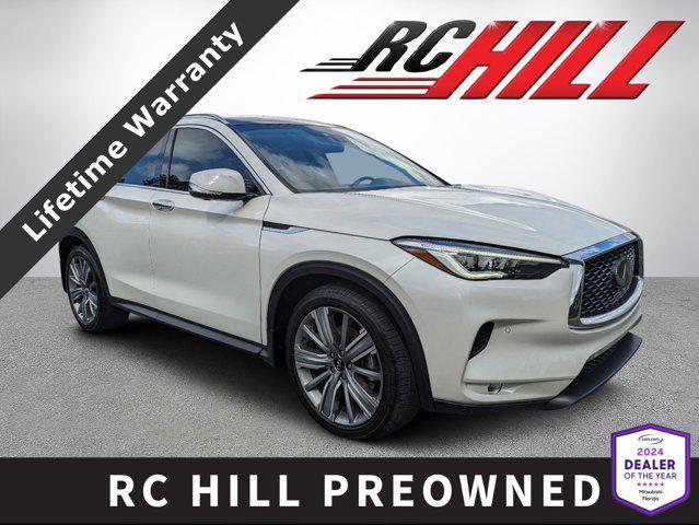 used 2021 INFINITI QX50 car, priced at $29,812