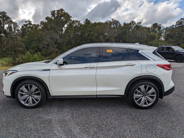 used 2021 INFINITI QX50 car, priced at $29,812