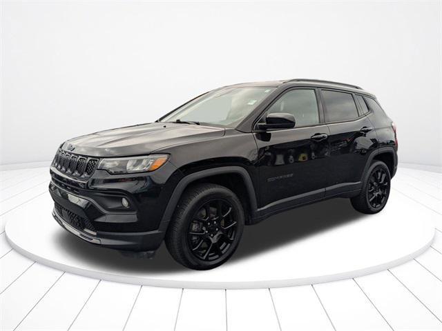 used 2023 Jeep Compass car, priced at $21,300