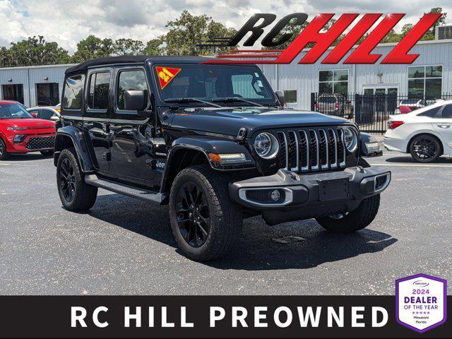used 2021 Jeep Wrangler Unlimited 4xe car, priced at $29,112