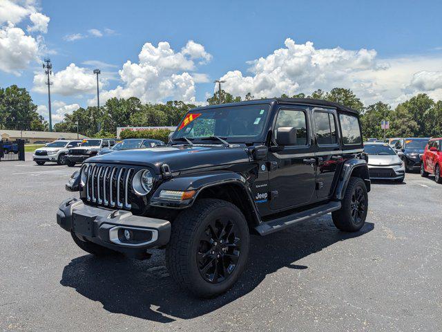 used 2021 Jeep Wrangler Unlimited 4xe car, priced at $29,112