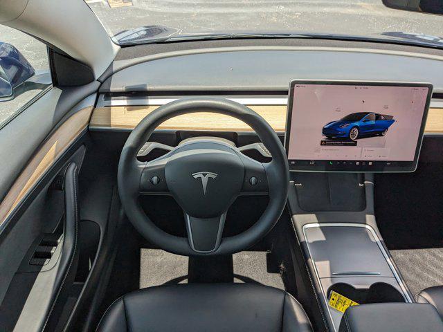 used 2022 Tesla Model 3 car, priced at $23,835